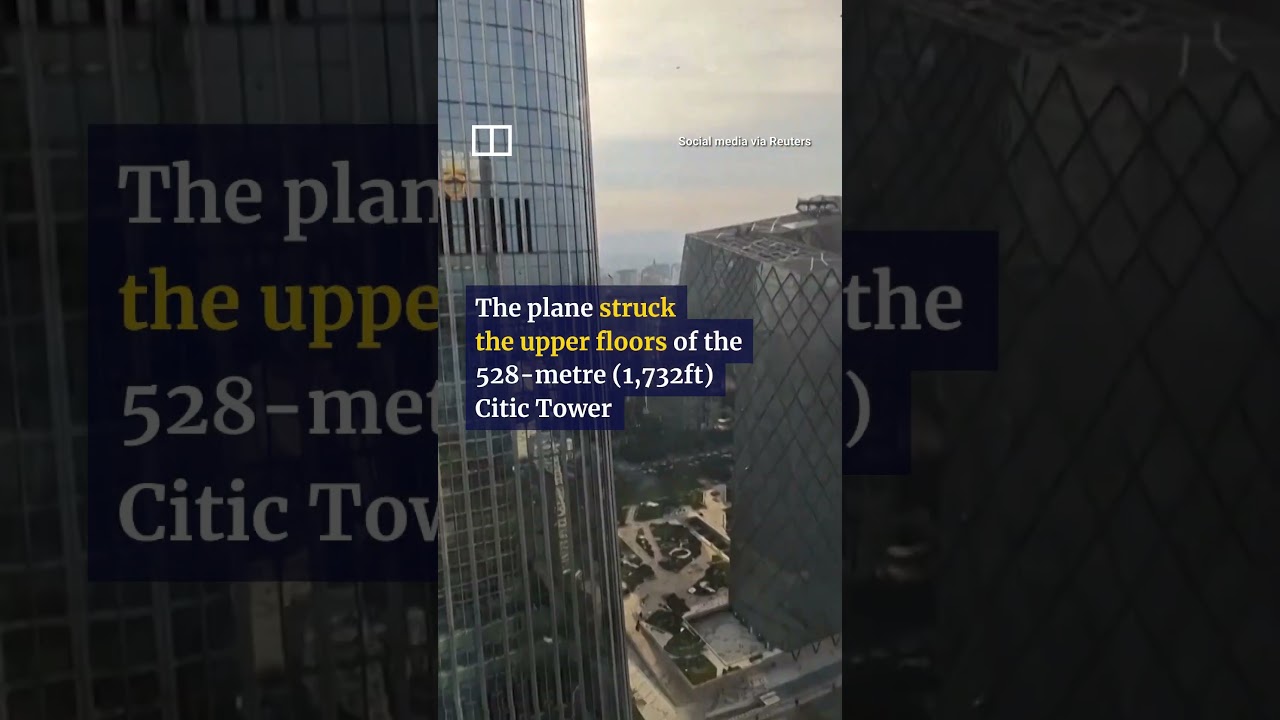 Small aircraft hits Beijing’s tallest skyscraper, prompting evacuations