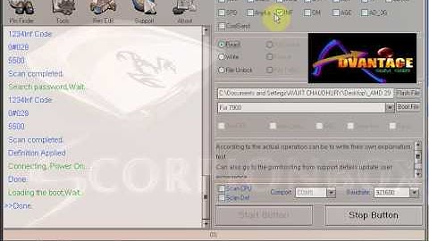 vodaphone 125.infinion cpu read and unlock with scorpion box by advantage