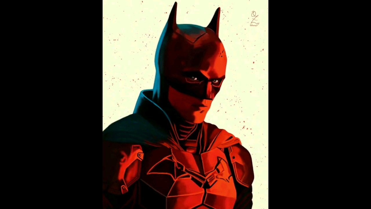 Batman Illustration 🎨✍🏻 Color Timelapse