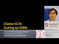 Stanford CS224W: Machine Learning with Graphs | 2021 | Lecture 17.3 - Cluster GCN: Scaling up GNNs