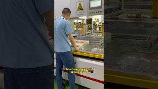 Remove waste paper from packaging boxes by machine #relievestress #packaging #box #printing