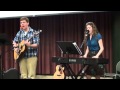 Alicia and Joe Greey performing at the Coffeehouse