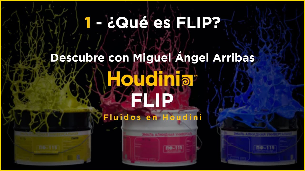 Curso Houdini FLIP. Fluidos en Houdini - 1. ¿Qué es FLIP? - YouTube