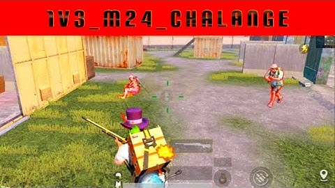 M24 God 1vs3 challenge me only m24 call me noob op m24 chalana sikhe legend 47 m24 Royal pass