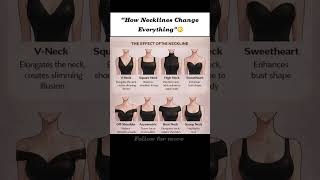 "How Neckline Change Everything"😳