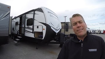 2017 Keystone Outback 312BH Travel Trailer with Automatic Leveling System!