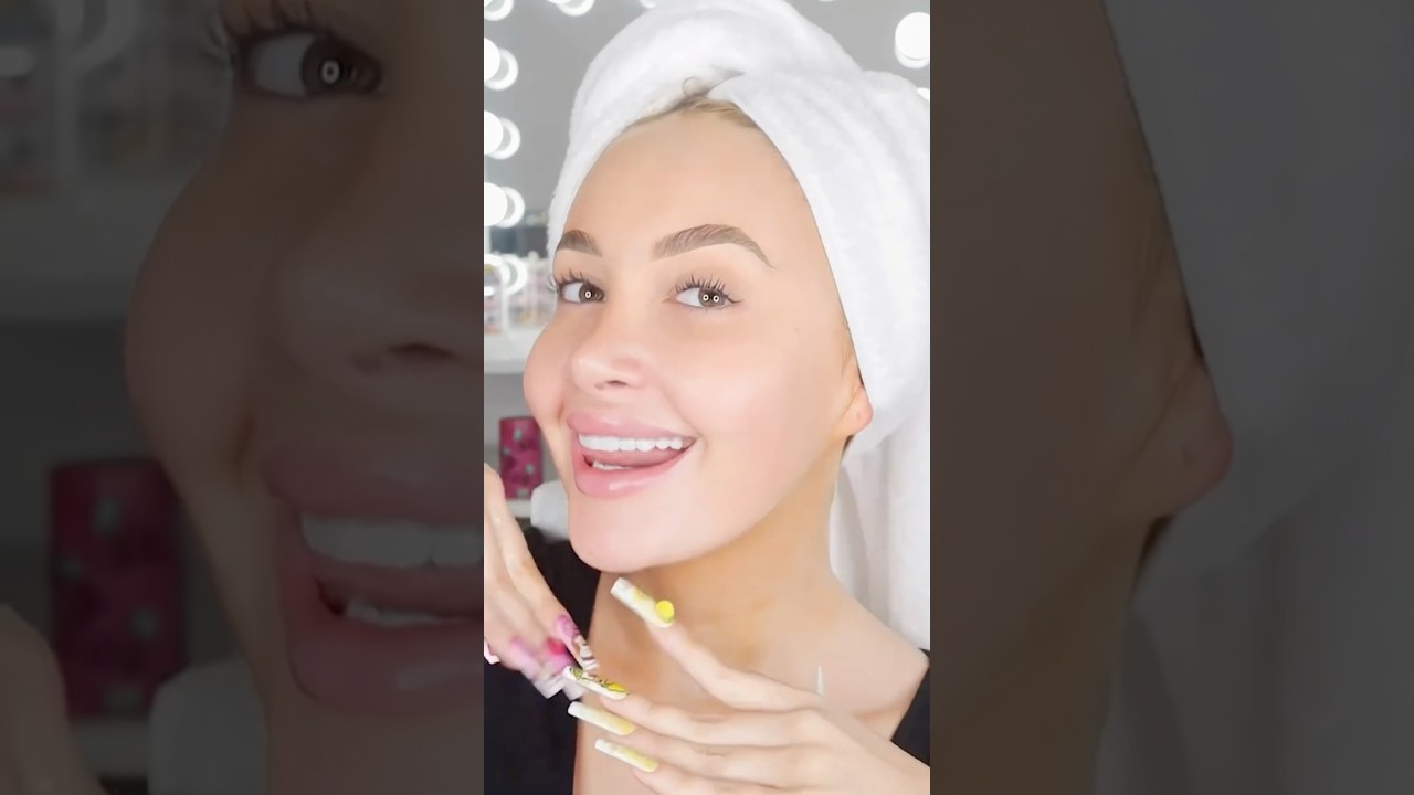 school morning skincare 🫧🫶🏻☁️ 