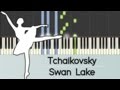 Swan lake  easy piano tutorial