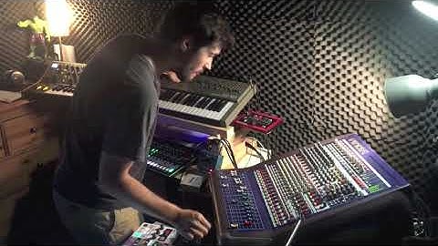 DEEP TECHNO  studio jam with Moog sub 37, roland SH 101, TR-8, Midas Venice, Eventide time, Strymon
