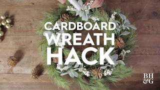 $15 Evergreen Wreath Hack | Made By Me Crafts | Better Homes & Gardens