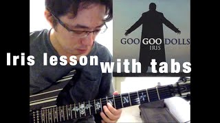 IRIS Guitar Solo Tutorial with TABS