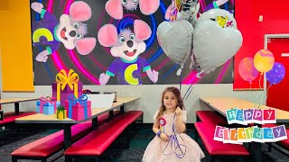 Hailee’s 4th Birthday Party at Chuck E. Cheese