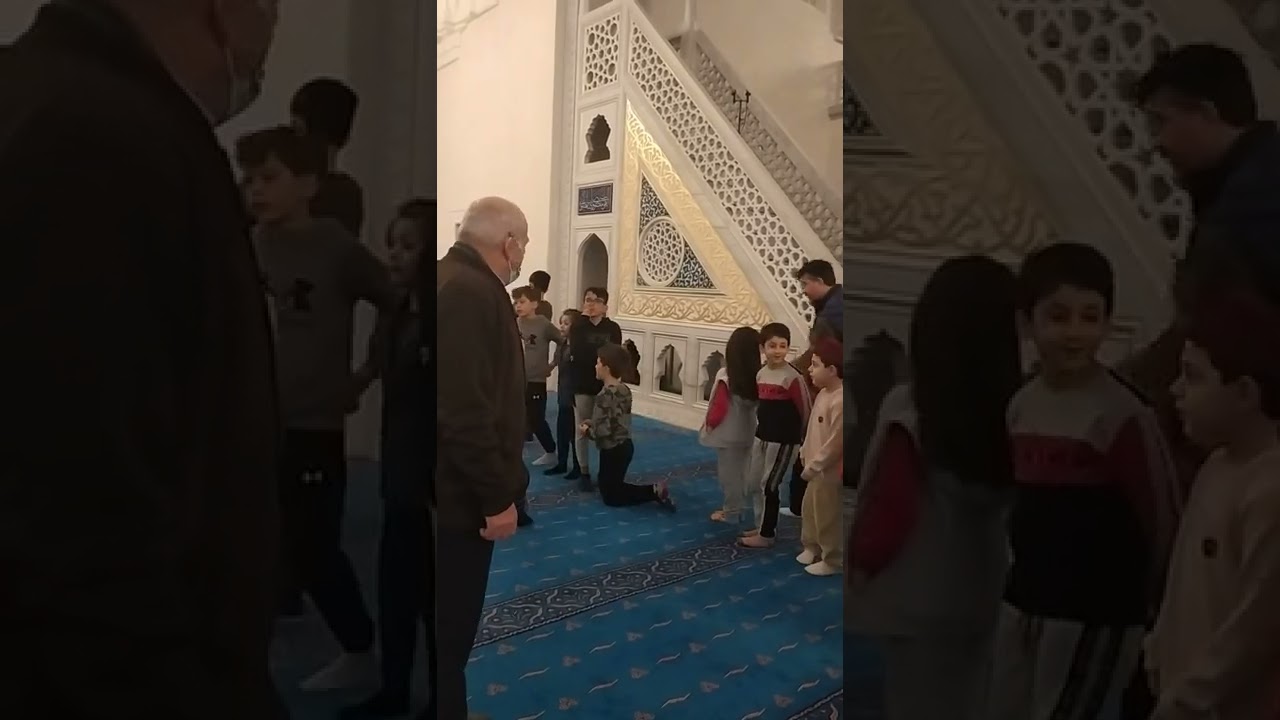 Camii çocuk treni