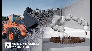 AGX Dynamics for Unreal - The Engineering Metaverse Starts Here
