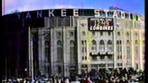 1985 NFC Wild Card Intro: 49ers Vs Giants