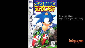 Sonic 3D Blast sega saturn panic puppet zone act 1 yamaha ds -xg