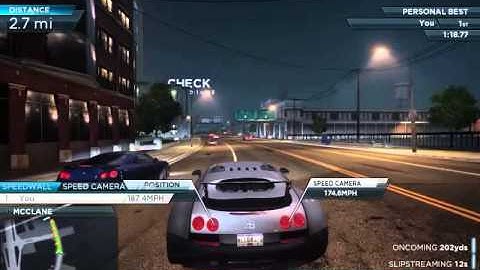 NEED FOR SPEED Mostwanted Bugatti veyron nvidia GT610