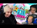 LOS PRIMEROS DEL MUNDO EN FALL GUYS w/ Rubius, Knekro & Maxo