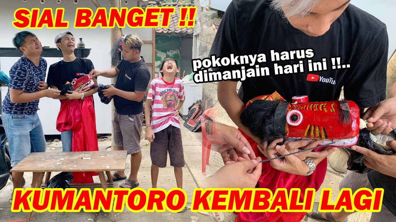GAWAT BANGET GAES !! Barongan Kumantoro kembali lagi setelah dibakar