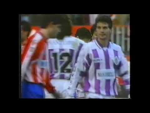 1995/96.- Atlético Madrid 0 vs. Real Valladolid CF 2 (Liga - Jª 30)