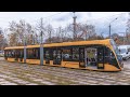 В Днепре испытывали новый трамвай украинского производства