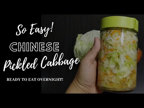 Video: Korean Pickled Cabbage - A Recipe With A Photo Step By Step. How To Cook Korean Style Pickled Chinese Cabbage?