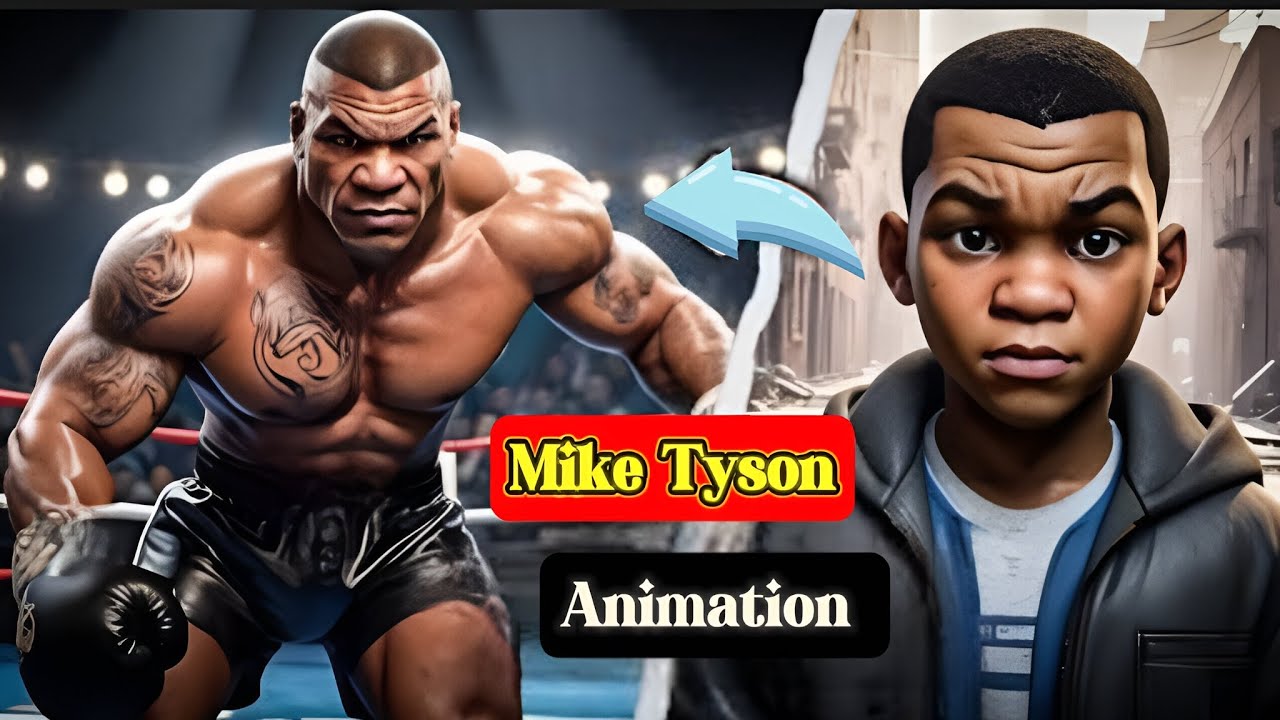 Mikee Animation Mike Tyson’s Life Story | From Street Fights to World Champion (3D ...