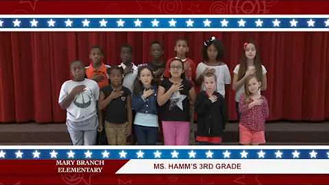 Daily Pledge-Mary Branch-Ms. Hamm