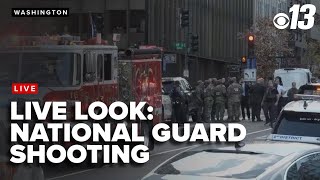 3 people, including 2 National Guard troops, hurt in Northwest DC shooting