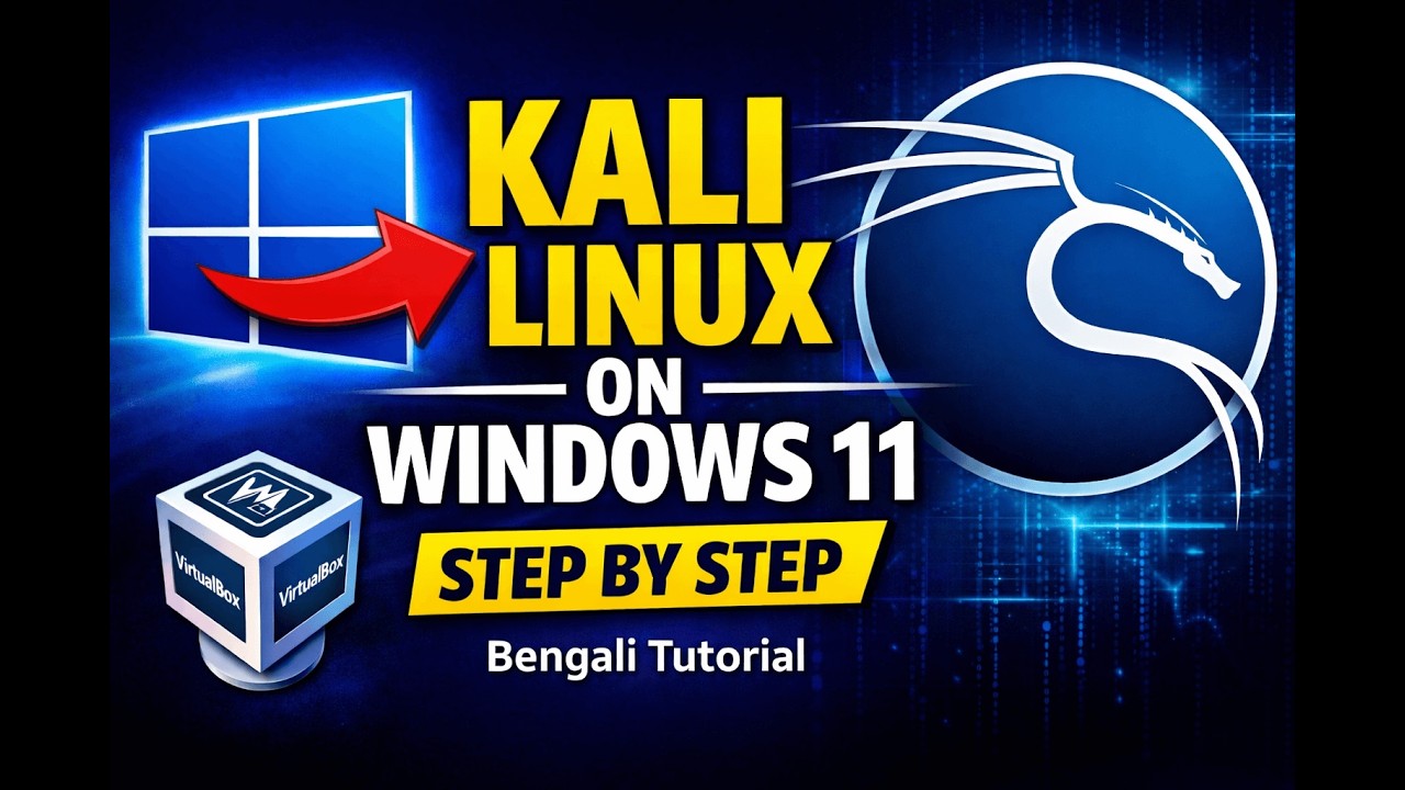 How to Install Kali Linux on Windows 11 using VirtualBox | Step-by-Step ...