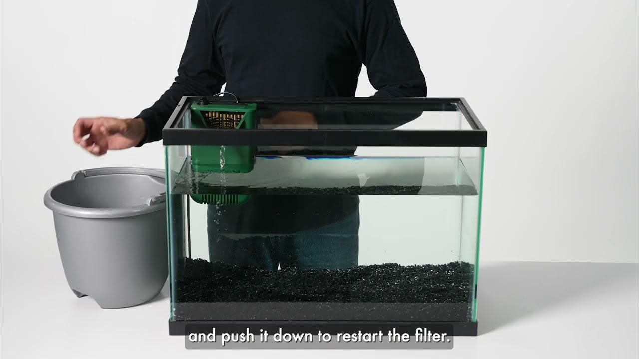 Zilla® Aquatic Reptile Internal Filter with SmartClean™ Technology