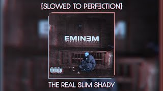 The Real Slim Shady - Eminem {slowed + reverb} || MMLP