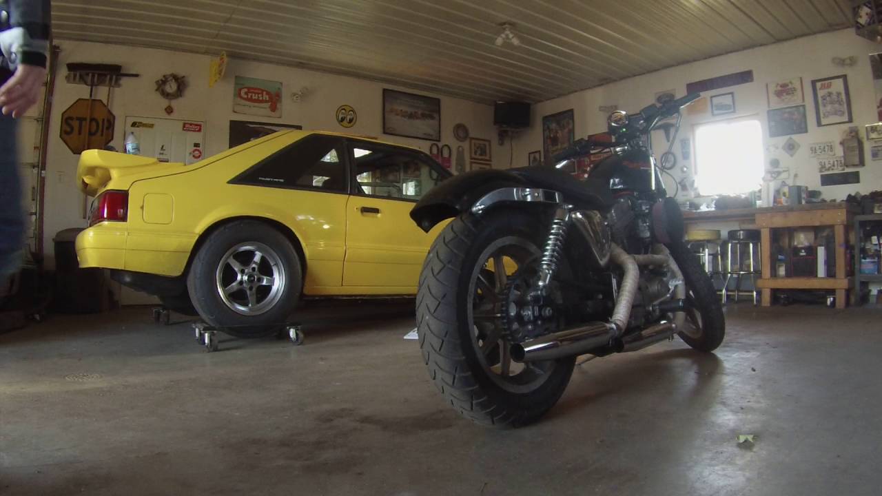 Harley Baffle delete Sportster bobber Start up/ Rev YouTube