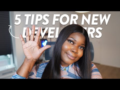 New to Tech? Here are 5 Tips to Kickstart Your Developer Career