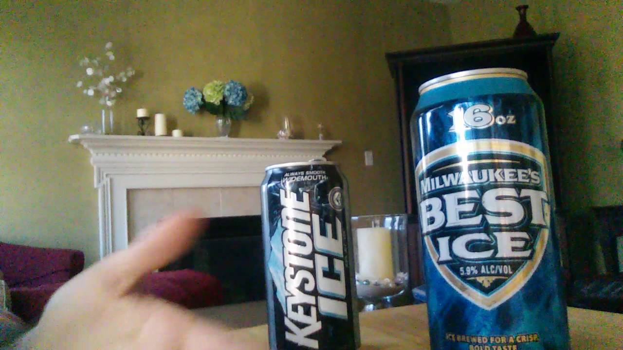 Keystone Ice beer review Milwaukee's Best Ice beer review YouTube