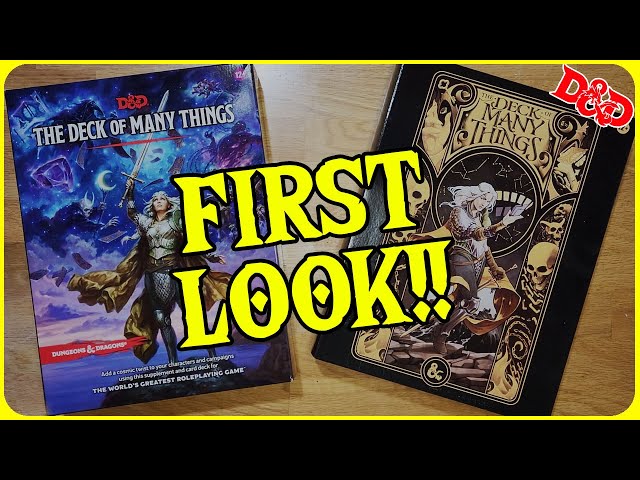 5 Ways The Book of Many Things Unveils a New Era of D&D Gameplay –  Imaginary Adventures