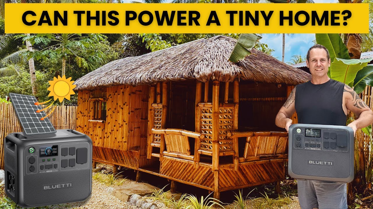 Off-Grid Challenge: Can the Bluetti AC200L Power Our Bahay Kubo Tiny Home? +2 Filipino Tests 🇵🇭