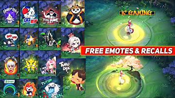 UPCOMING ALL NEW MPL & KUNG FU PANDA EMOTES, RECALL & SPAWN EFFECTS  | MLBB