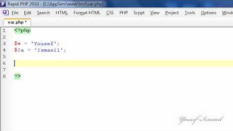 35 PHP variables variable.flv