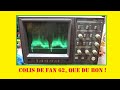 Cyrob  colis de fan 62 tektronix chauvin arnoux et plein de composants