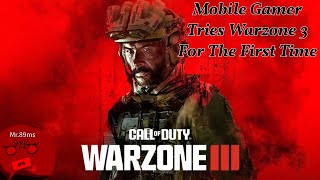 Mobile Gamer Plays Warzone 3 PC For The Very First Time