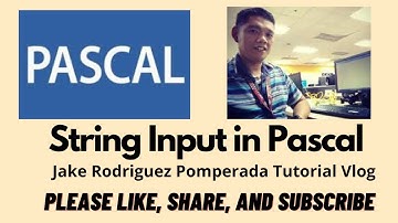String Input in Pascal