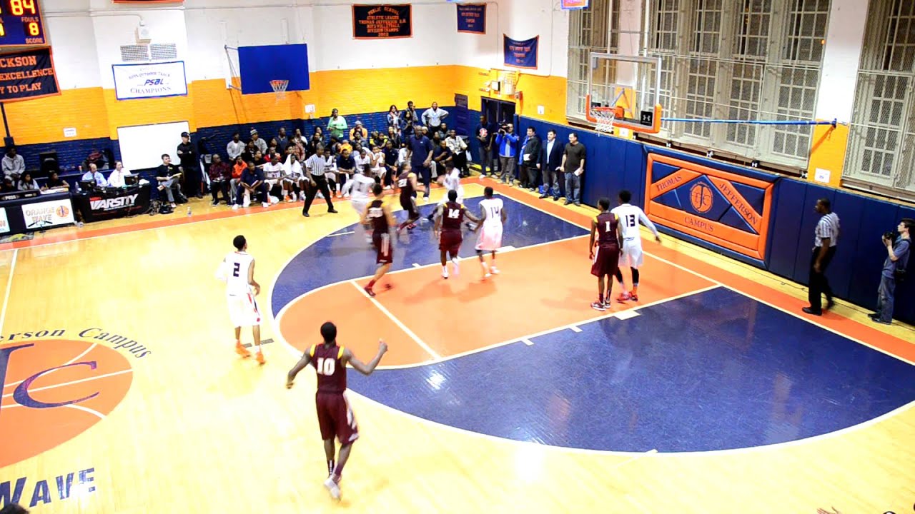 ballislife shop 10 | Thomas Jefferson Campus High School ( Brooklyn ) Vs Christ The King ( Queens )