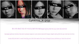 ACCENDIO by Ive (Your Girl Group) 5 members version (Colour Coded Lyrics) | Cynthia_k-pop |