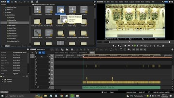 Edius 8/9/10 Arrange Your Presets Via Classified Lock