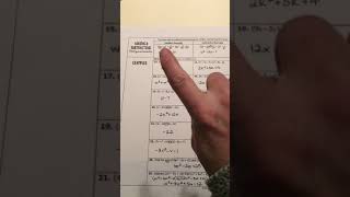 Alg 1B: Polynomials: Lesson 1: Intro to Polynomials