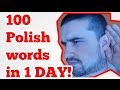 Over 100 Polish words in 1 day (method)