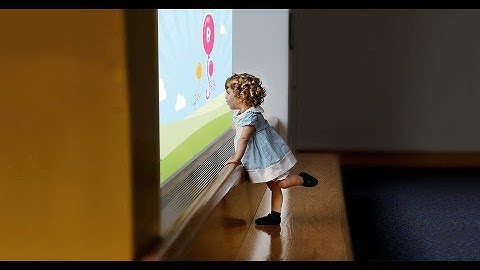 Alphabet Balloon Interactive Wall from LUMOplay