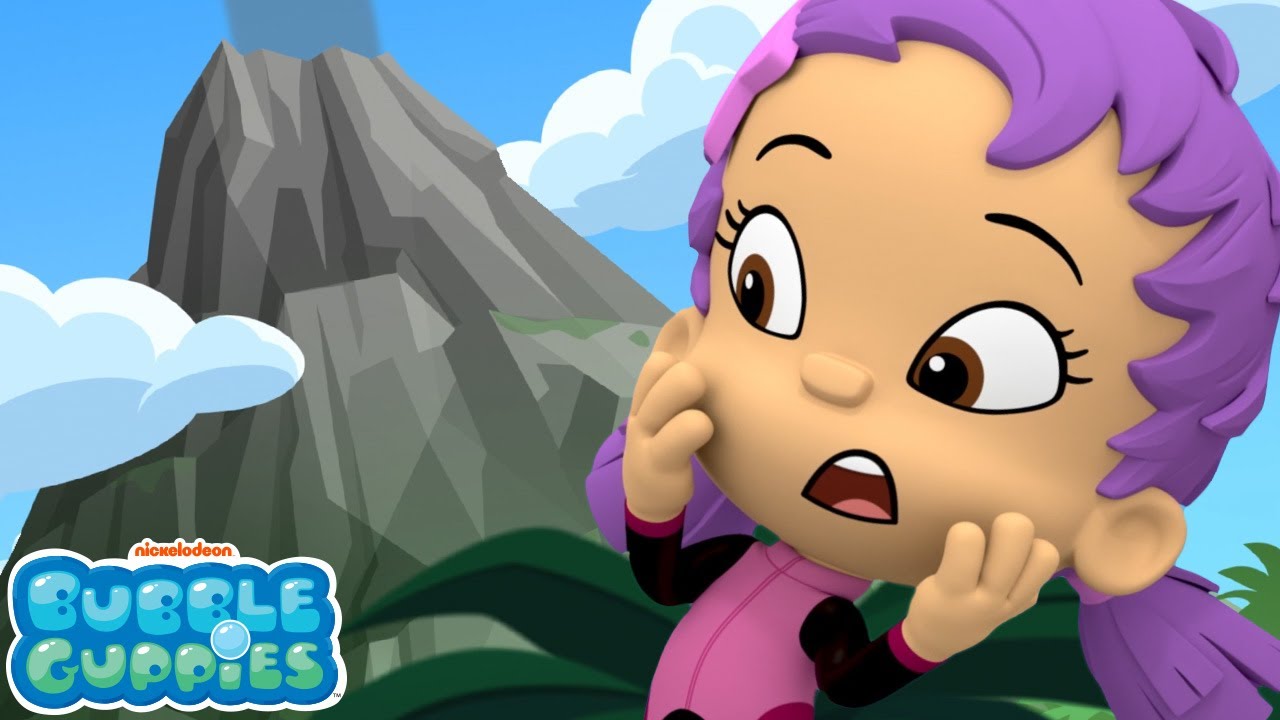 Oona Gets Lost on Volcano Island! 🌋 | Bubble Guppies