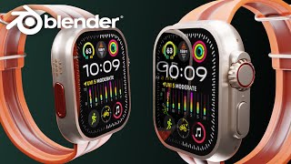 Blender: Make This Apple Watch | 3D Tutorial